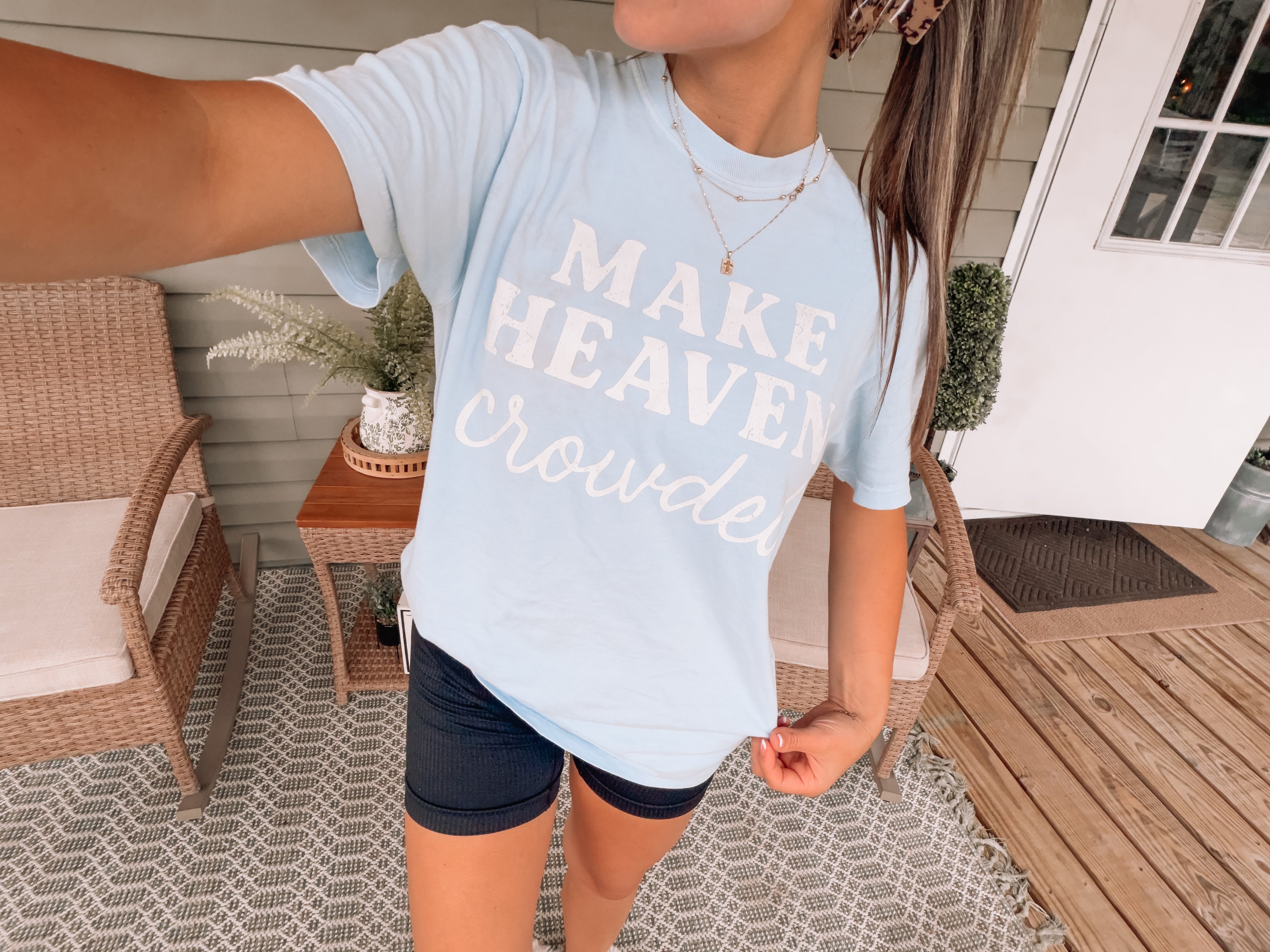 Make Heaven Crowded Comfort Colors T-Shirt
