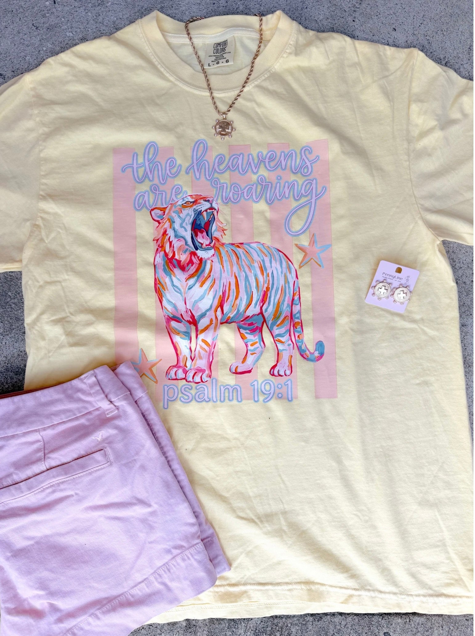Heavens Are Roaring Comfort Colors T-Shirt
