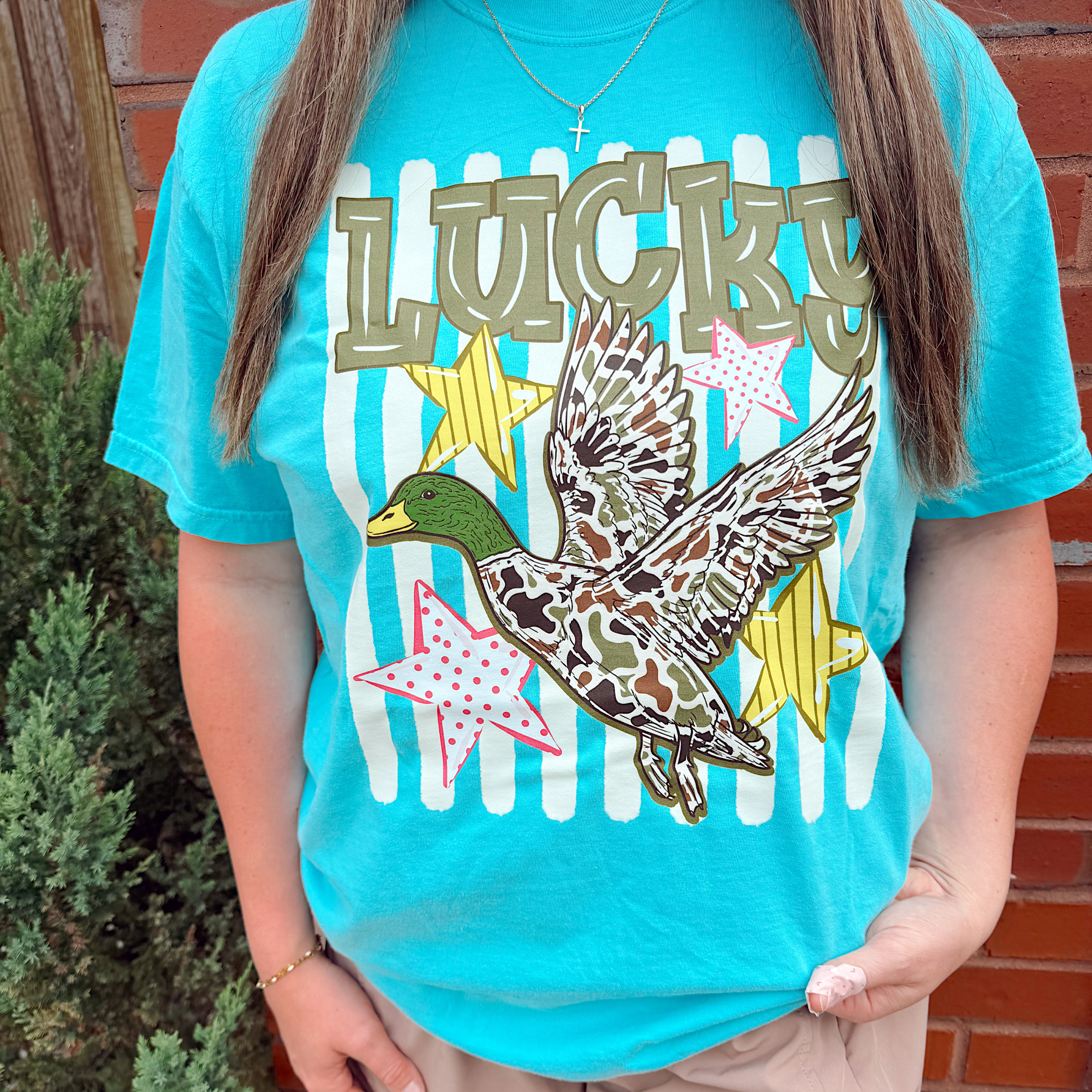 Lucky Duck Comfort Colors T-Shirt