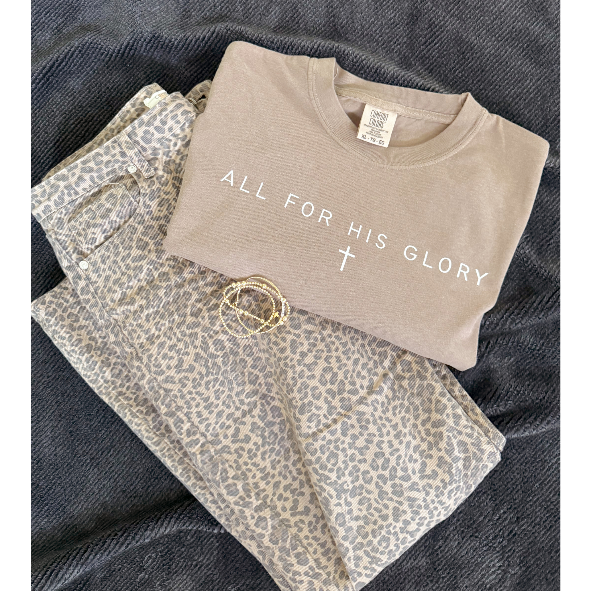 All for His Glory Comfort Colors T-Shirt