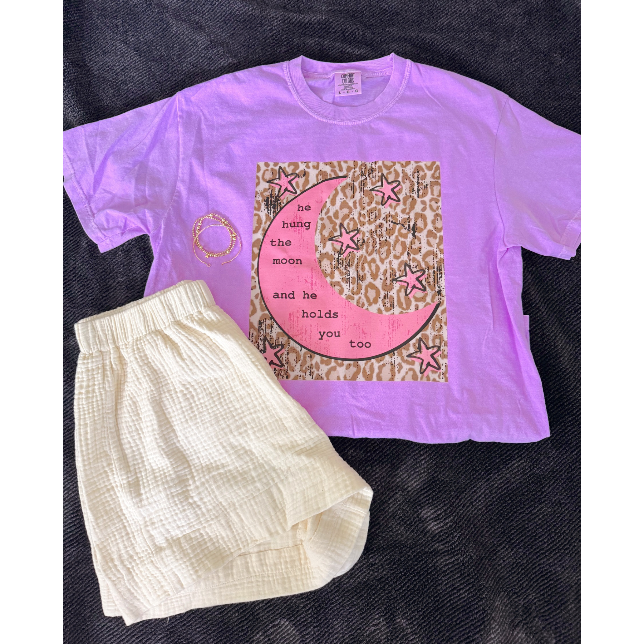 He Hung the Moon Comfort Colors T-Shirt