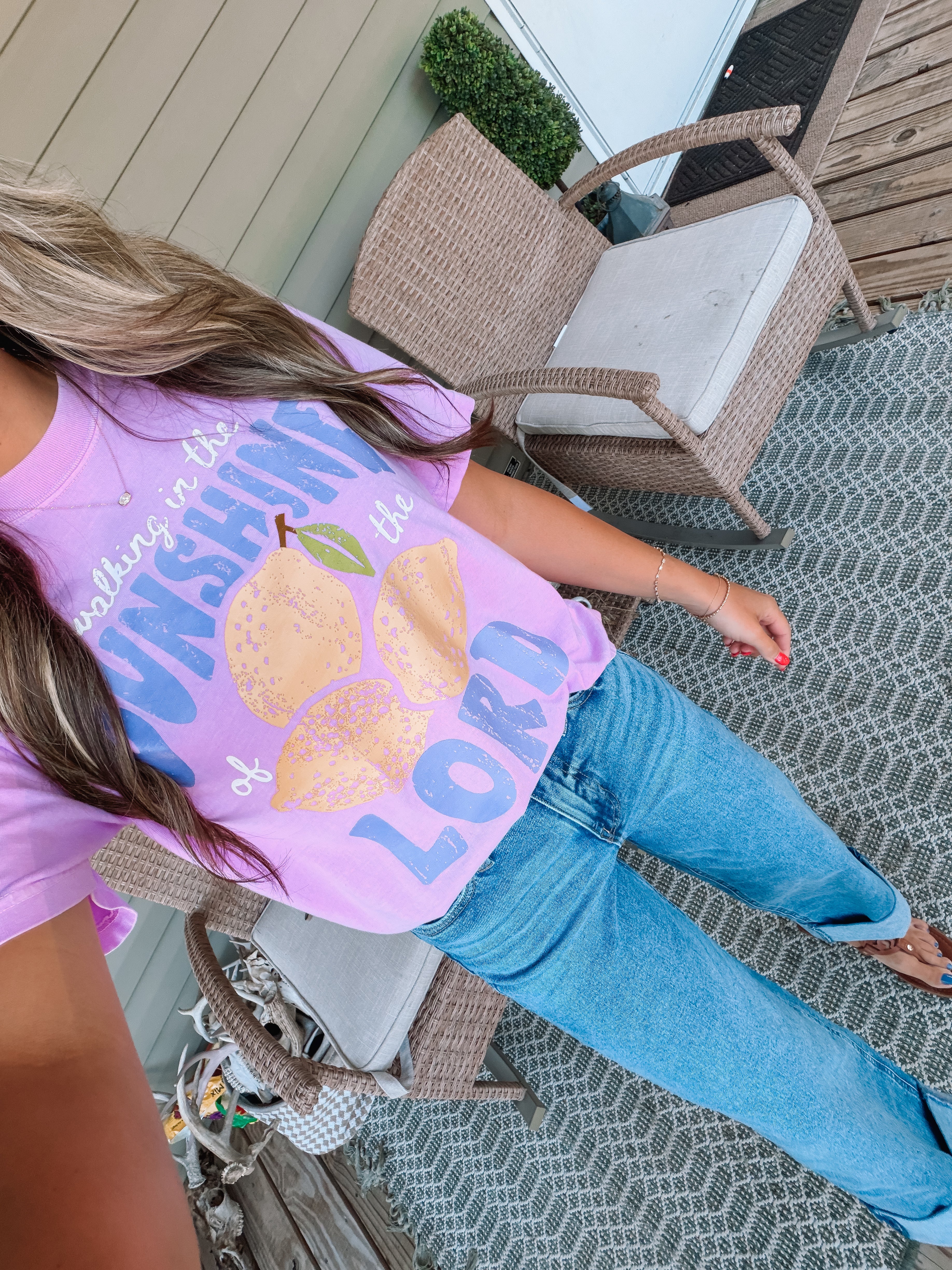 Walking in Sunshine Comfort Colors T-Shirt