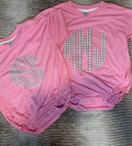 Custom Pink Monogram Children's Bubble
