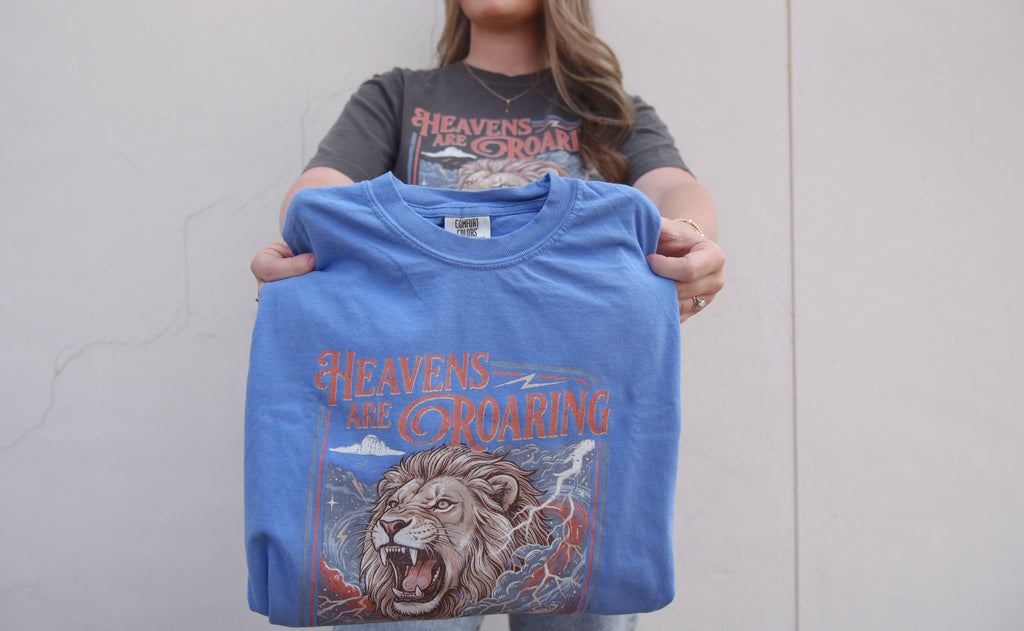 Heavens Are Roaring Comfort Colors T-Shirt